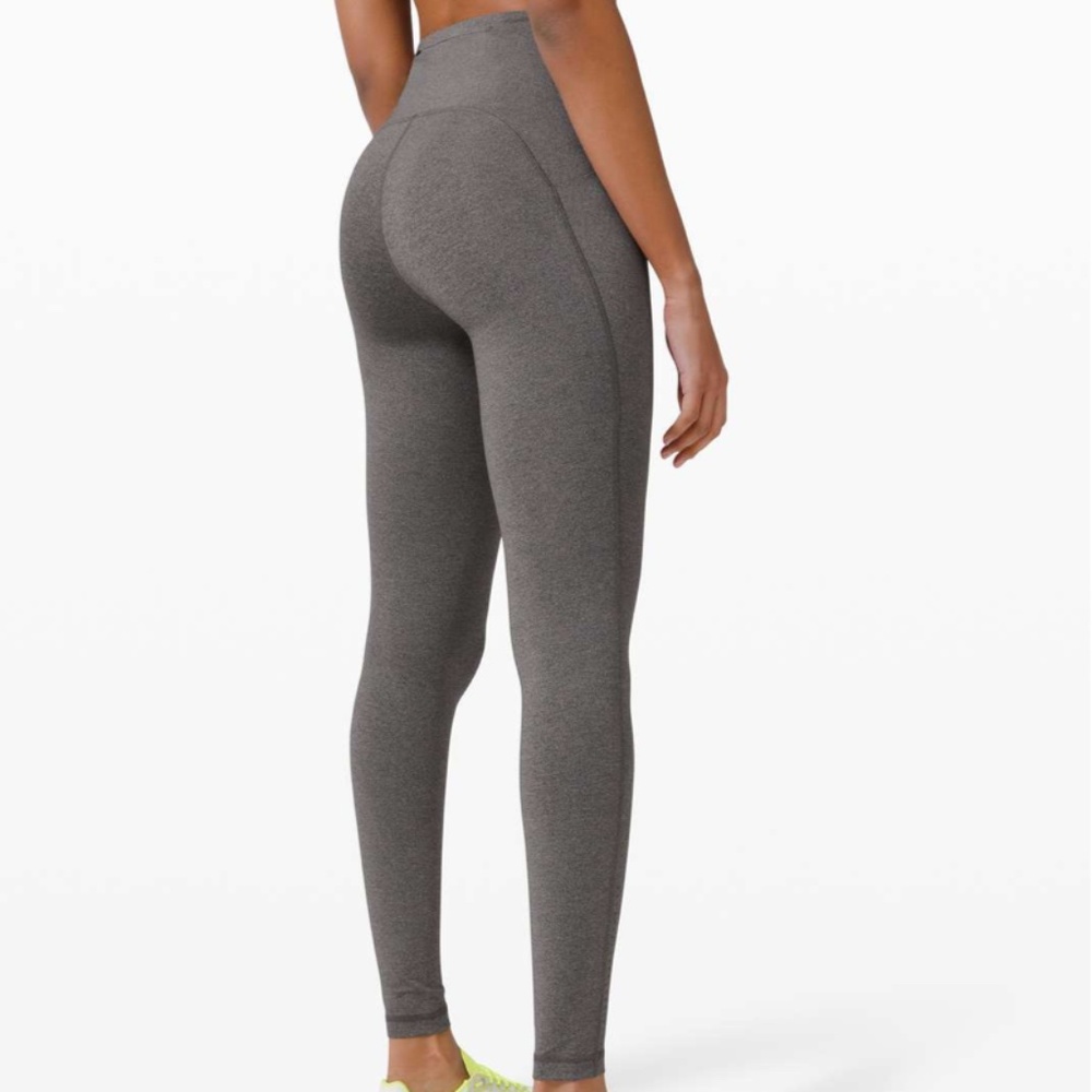 Lululemon Swift Speed High-Rise Tight 28", Heathered Black - Sz 10